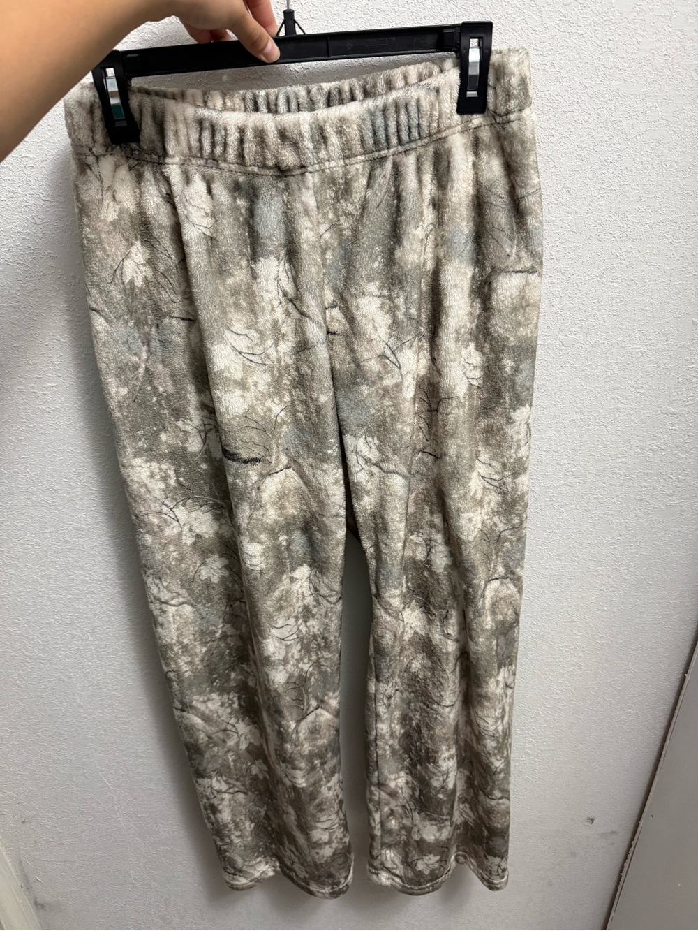 Fuzzy Camo Pants